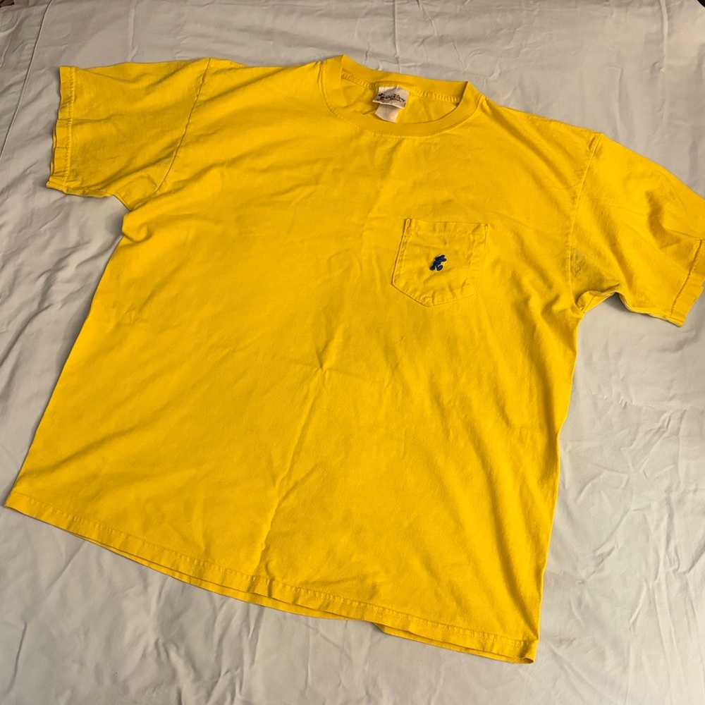 Vintage Disney world Yellow Men's T-Shirt